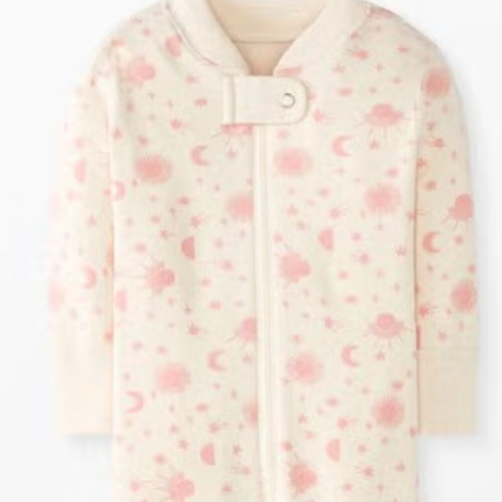 Hanna Andersson Baby Layette Zip Sleeper - NWT